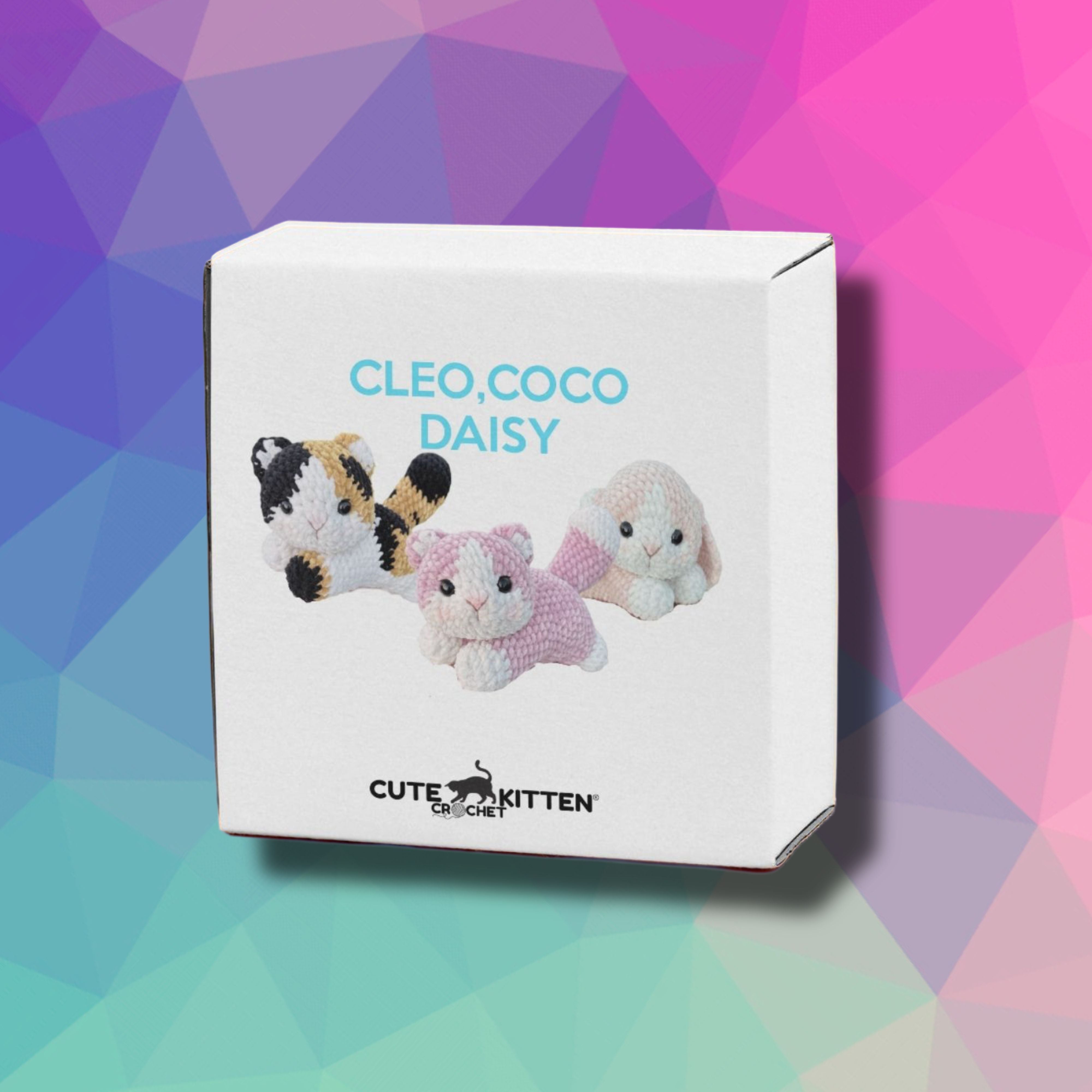 Cleo,Coco,Daisy – Cute Kitten Crochet